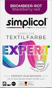Textilfarbe expert Brombeer-Rot, 150 g