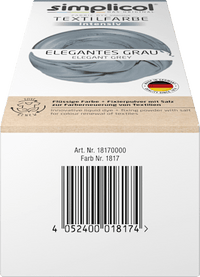 Textilfarbe intensiv Elegantes Grau, 1 St