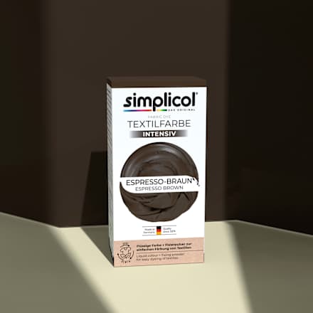 Textielverf intens espressobruin, 1 st