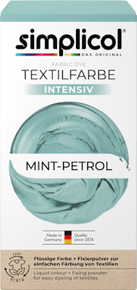 Textilfarbe intensiv Mint-Petrol, 1 St Simplicol
