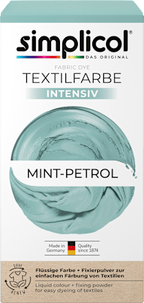 Textilfarbe intensiv Mint-Petrol, 1 St Simplicol