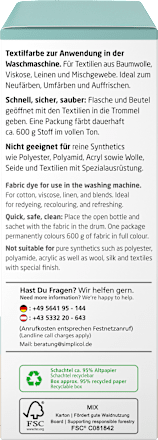 Textilfarbe intensiv Mint-Petrol, 1 St Simplicol