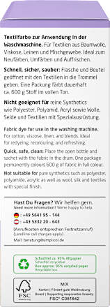 Textilfarbe intensiv Miss Lavendel, 1 St Simplicol