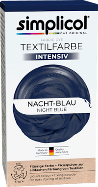 Textielverf intensief nachtblauw, 1 stuk