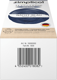 Textilfarbe intensiv Nacht- Blau, 1 St