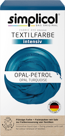 Textielkleur intensief opaal-petroleum, 1 st.