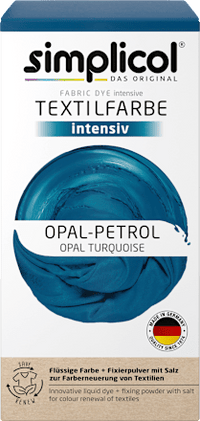 Textielkleur intensief opaal-petroleum, 1 st.