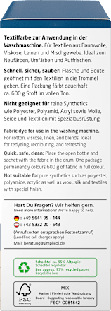 Textielkleur intensief opaal-petroleum, 1 st.