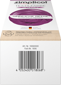 Textilfarbe intensiv Sinnliche Beere, 1 St