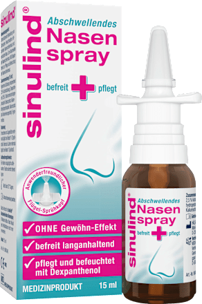 Nasenspray abschwellend, 15 ml
