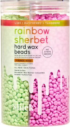 Warme wasparels Rainbow Sherbet Hard Wax Beads, 425 g