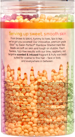 Warme wasparels Rainbow Sherbet Hard Wax Beads, 425 g