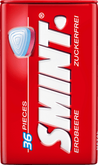 Pastillen, Erdbeere, zuckerfrei (36 Stück), 25 g