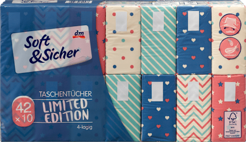 Taschentücher 42x10 4lagig, 42 St