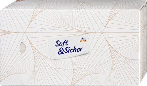 Taschentücher Box Design, 100 St Soft&Sicher
