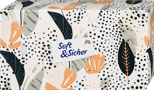 Taschentücher Box Design, 100 St Soft&Sicher