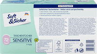 Tissues Box gevoelig 3-laags, 72 stuks