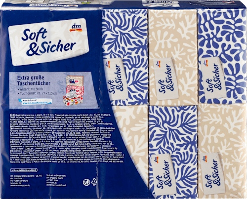 Zakdoeken Klassiek Design 4-laags (30x10 stuks), 30 stuks