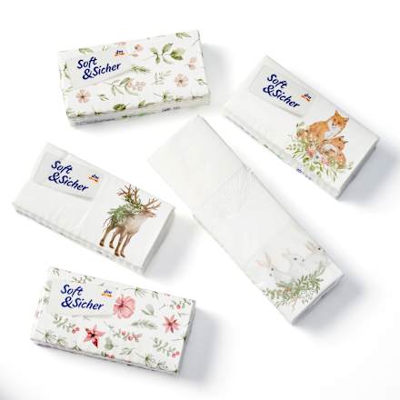 Zakdoeken Design 4-laags (42x10 stuks), 42 stuks