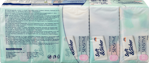 Tissues gevoelig 4-laags (15x10 stuks), 15 stuks