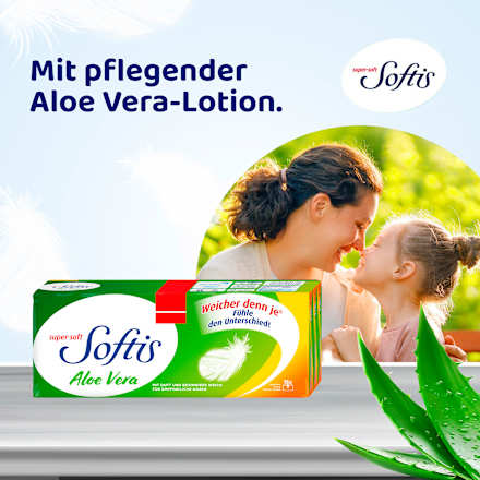 Superzachte Aloë Vera tissues (15x9 stuks), 135 stuks