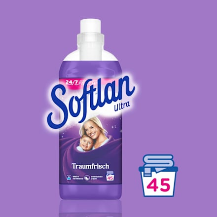 Weichspüler Traumfrisch 45 WL, 1.000 ml