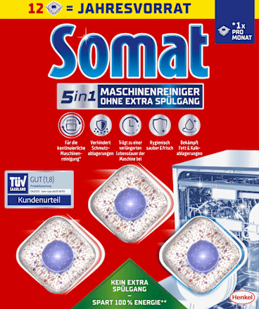 Maschinenreiniger-Tabs Maxipack, 12 St