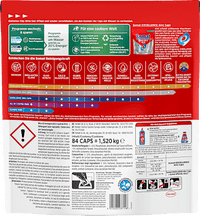 Spülmaschinen-Caps Excellence 4in1 Vorteilspack, 84 St