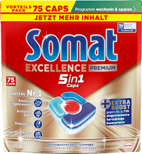 Spülmaschinen-Caps Excellence Premium 5in1, 75 St