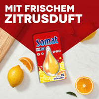 Vaatwasdeodorant Duo-Perls Citroen &amp; Sinaasappel, 1 st.