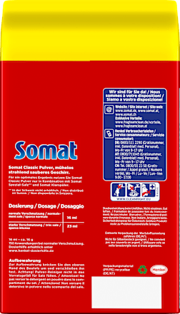 Vaatwaspoeder Classic XXL 150 wasbeurten, 2,4 kg