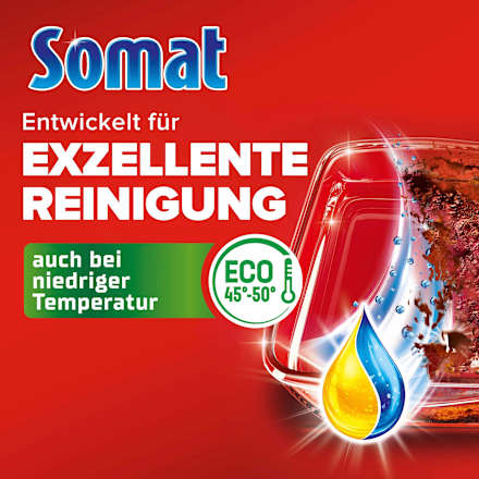 Vaatwasmiddel Excellence Duo Power Gel Citroen &amp; Limoen 58 wasbeurten, 928 ml