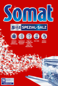 Vaatwaszout speciaal zout, 1,2 kg