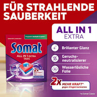 Spülmaschinen-Tabs All in 1 Extra Vorteilspack, 92 St