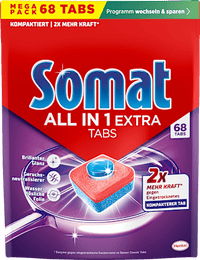 Spülmaschinen-Tabs All in 1 Extra, 68 St