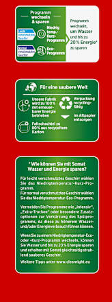 Spülmaschinen-Tabs All-in-1 extra, 74 St Somat