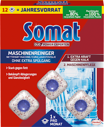 Spülmaschinenreiniger-Tabs Maxipack, 12 St Somat
