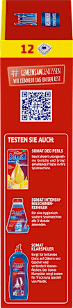 Spülmaschinenreiniger-Tabs Maxipack, 12 St Somat