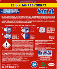 Spülmaschinenreiniger-Tabs Maxipack, 12 St Somat