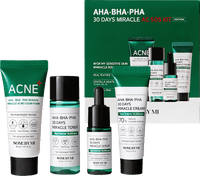 Gezichtsverzorgingsset AHA-BHA Miracle AC SOS Kit 4-delig, 4 stuks