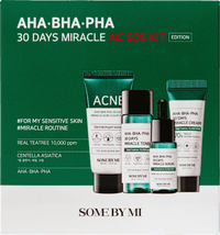 Gezichtsverzorgingsset AHA-BHA Miracle AC SOS Kit 4-delig, 4 stuks