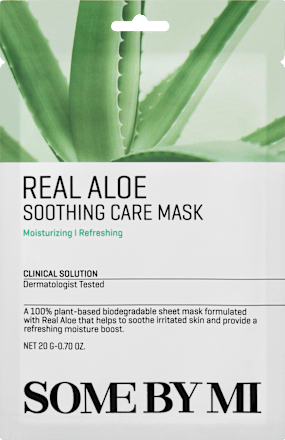 Sheetmasker Echte Aloë Vera Verzachtend, 1 st