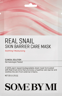 Sheetmasker Echte Slakkenhuid Barrièreverzorging, 20 g
