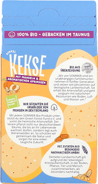 Spelt amandel-abrikozen koekjes, 150 g