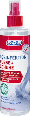 Desinfektionsspray für Füße & Schuhe, 250 ml