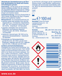Intensieve desinfecterende spray voor handen en oppervlakken, 100 ml