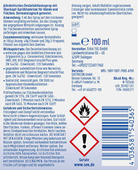 Desinfektionsspray Intense Hand & Fläche, Reisegröße, 100 ml