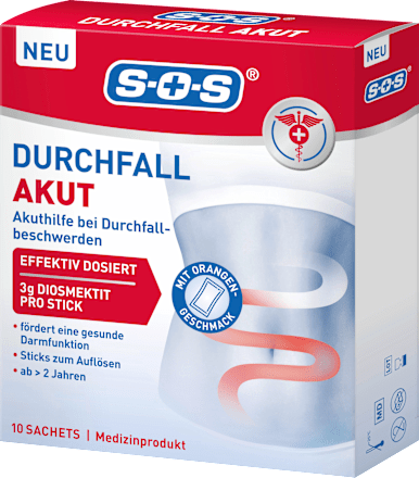 Durchfall Akut Sachets, 10 St