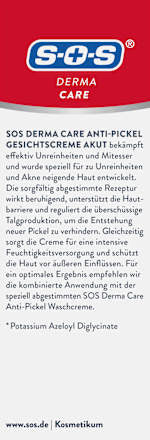 Gesichtscreme Anti-Pickel Akut, 50 ml