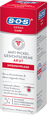Anti-puistjes gezichtscrème, 50 ml